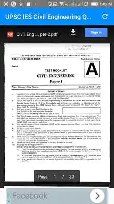 Play Papers for IES Civil Engineer