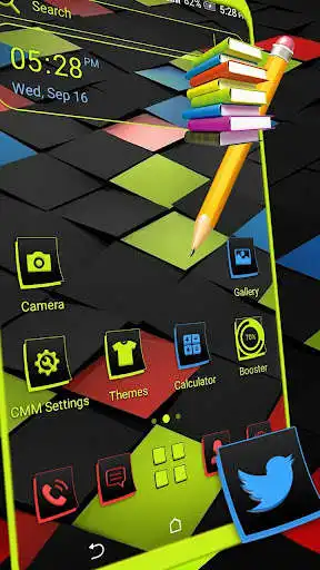 Play Paper Tile Notes Theme  and enjoy Paper Tile Notes Theme with UptoPlay