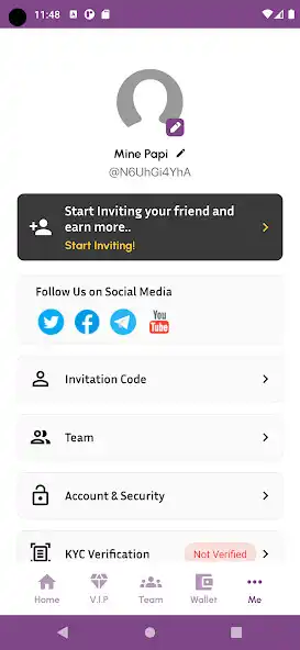 Play Papi Network - Mine Papi as an online game Papi Network - Mine Papi with UptoPlay