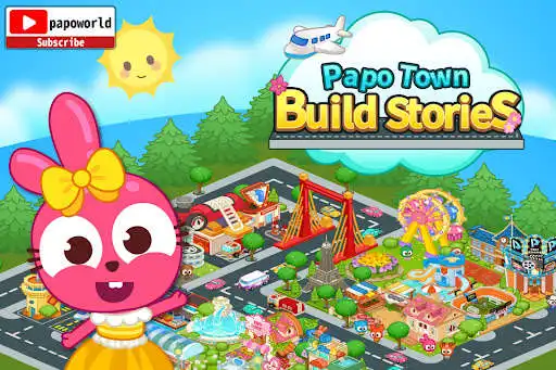 Play Papo Town Build Stories  and enjoy Papo Town Build Stories with UptoPlay