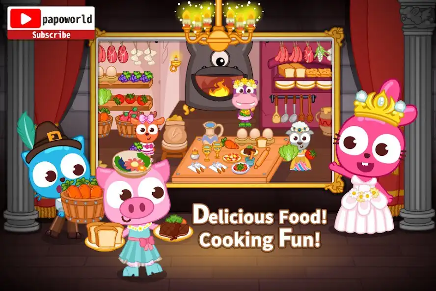 Play Papo Town Castle as an online game Papo Town Castle with UptoPlay