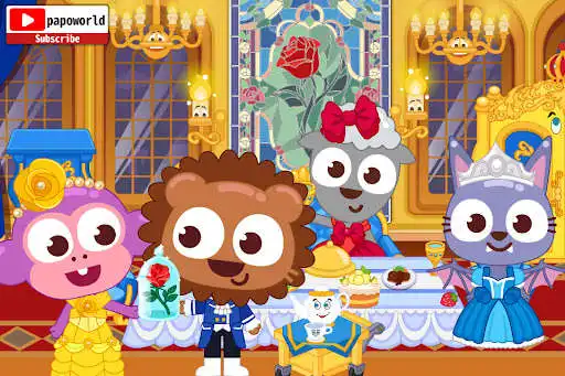 Play Papo Town Fairytales as an online game Papo Town Fairytales with UptoPlay