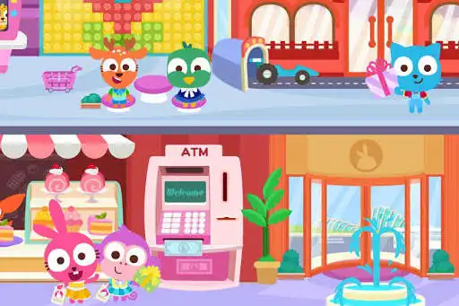 Play Papo Town: Mall as an online game Papo Town: Mall with UptoPlay