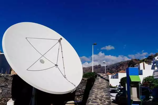 Play Parabolic installation / Align antenna
