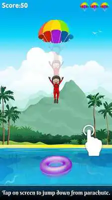 Play Parachute Jump : Sky Dive Game