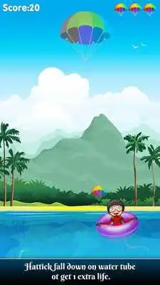 Play Parachute Jump : Sky Dive Game