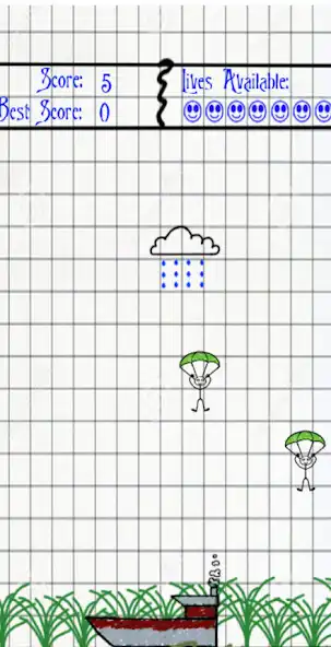 Play Parachute Panic Game as an online game Parachute Panic Game with UptoPlay
