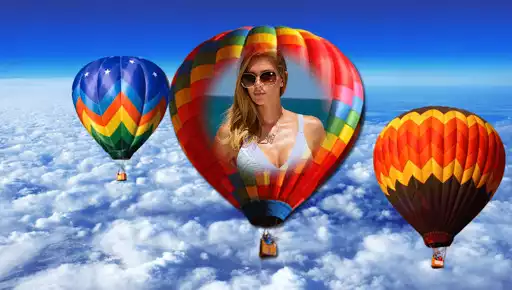 Play Parachute Photo Frames as an online game Parachute Photo Frames with UptoPlay