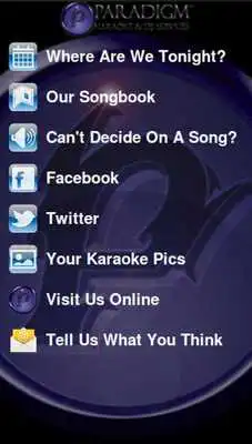 Play Paradigm Karaoke Play Paradigm Karaoke