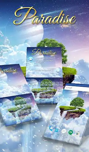 Play Paradise Animated Keyboard + Live Wallpaper  and enjoy Paradise Animated Keyboard + Live Wallpaper with UptoPlay