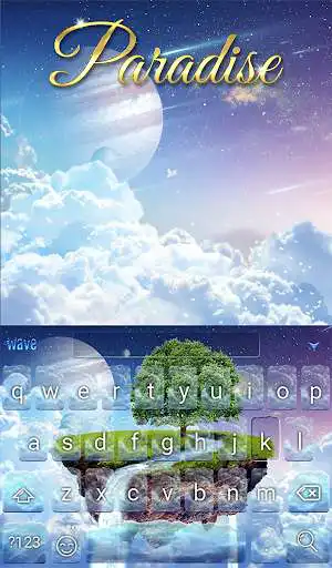 Play Paradise Animated Keyboard + Live Wallpaper as an online game Paradise Animated Keyboard + Live Wallpaper with UptoPlay
