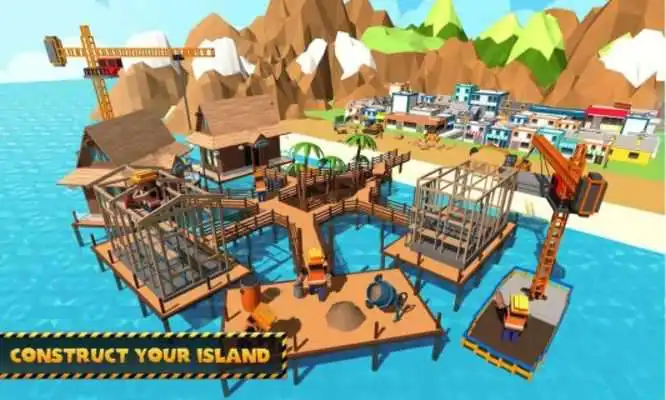 Play Paradise Island Craft : Build, Construct  Fishing