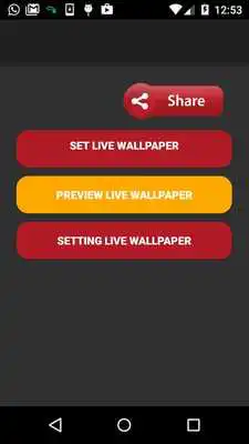 Play paradise island live wallpaper