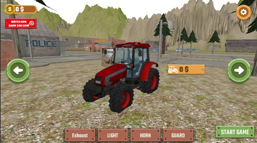 Play Paradise Tractor Farm Life as an online game Paradise Tractor Farm Life with UptoPlay