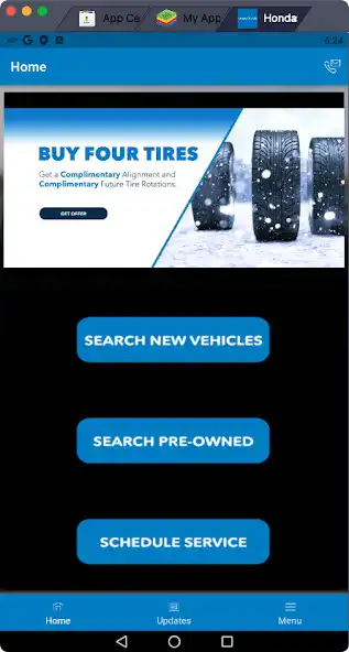 Play Paragon Honda DealerApp as an online game Paragon Honda DealerApp with UptoPlay