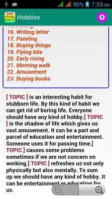 Play Paragraphs 100 from 5