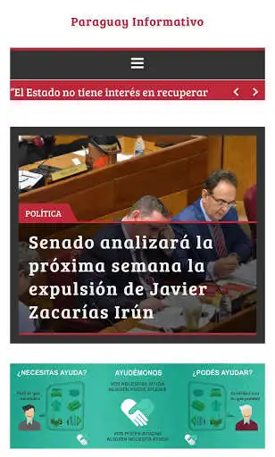 Play APK Paraguay Informativo  and enjoy Paraguay Informativo with UptoPlay com.appsmakerstore.appParaguayEnNoticiasOK