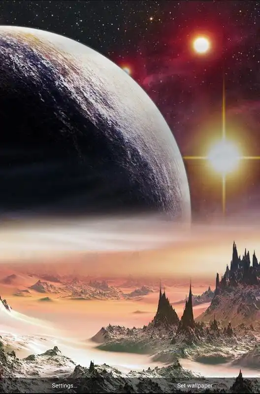 Play Parallax Deep Space LWP Free
