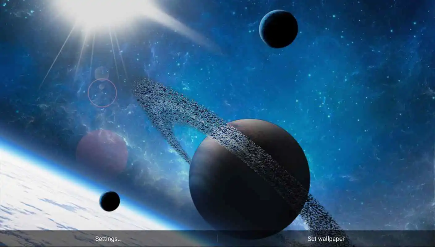 Play Parallax Deep Space LWP Free