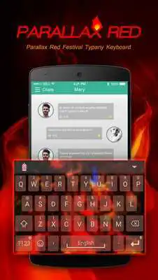 Play Parallax Red Typany Theme