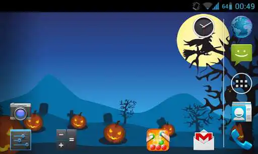 Play Parallax Wallpaper: Halloween