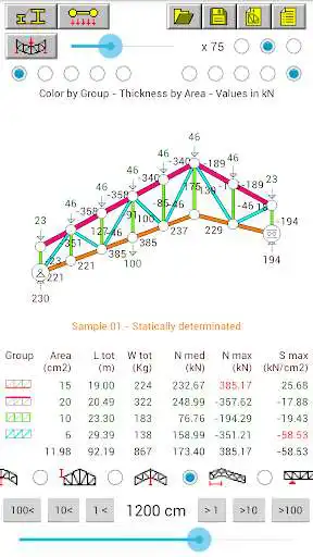 Player Truss Math Example Parametric Trusses online game with UptoPlay
