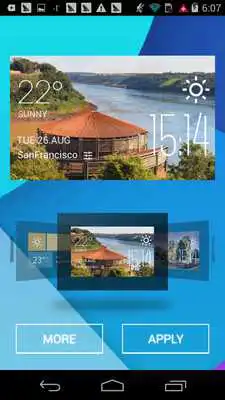 Play Parana weather widget/clock