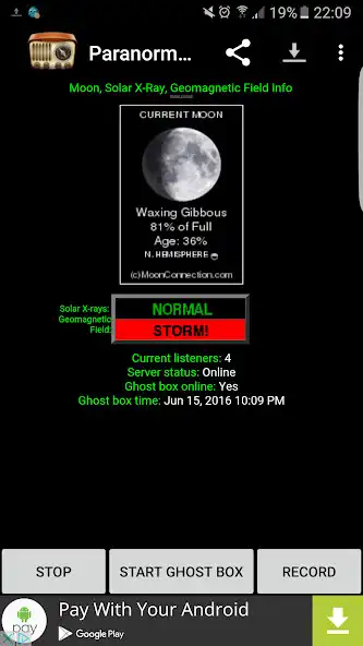 Play Paranormal Live Ghost Box