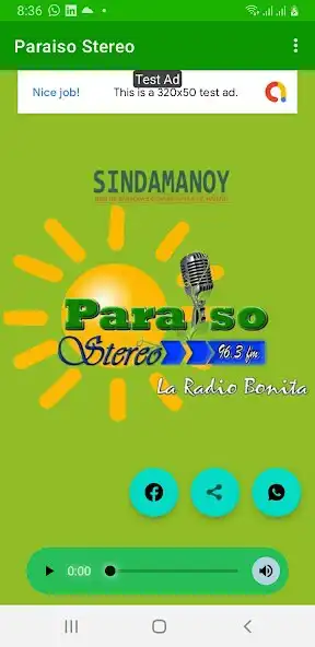 Play Paraíso Stereo 96.3 as an online game Paraíso Stereo 96.3 with UptoPlay
