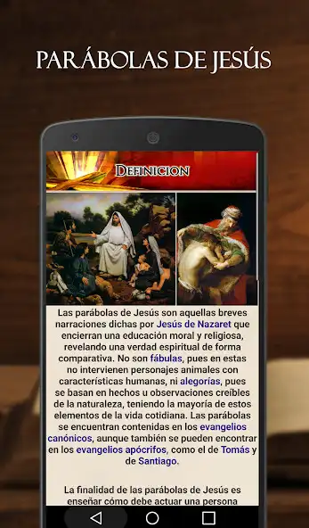 Play Parábolas de Jesús as an online game Parábolas de Jesús with UptoPlay