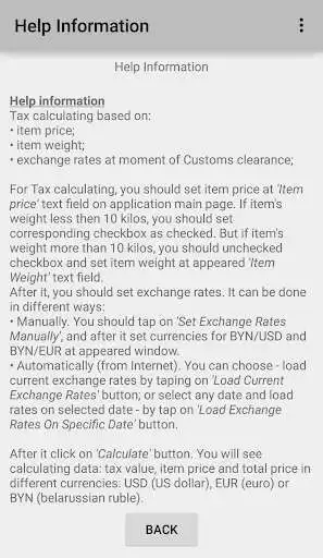 Play Parcel Tax Calculator Belarus