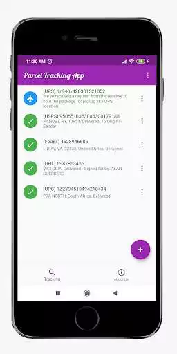 Play APK Parcel Tracking App  and enjoy Parcel Tracking App with UptoPlay net.imarasoft.upstrackinginfo