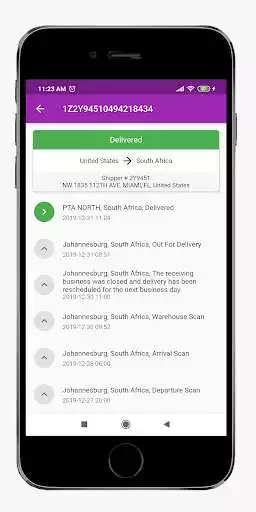 Play APK Parcel Tracking App  and enjoy Parcel Tracking App with UptoPlay net.imarasoft.upstrackinginfo