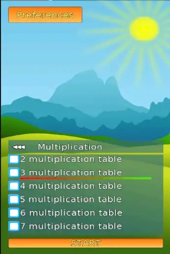 Play Par-coeur multiplication as an online game Par-coeur multiplication with UptoPlay