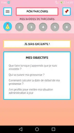 Play Parcours de la femme enceinte - PMFE as an online game Parcours de la femme enceinte - PMFE with UptoPlay