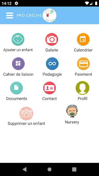 Play Parent App – Les Ptits Curieux by PROCRECHE as an online game Parent App – Les Ptits Curieux by PROCRECHE with UptoPlay