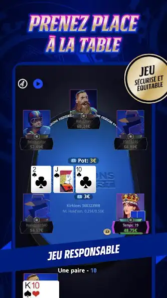 Play Parions Sport Poker En Ligne as an online game Parions Sport Poker En Ligne with UptoPlay