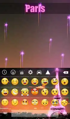 Play Paris Animated Keyboard + Live Wallpaper