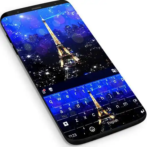 Free play online Paris Keyboard Theme  APK