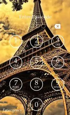 Play Paris Lock Screen Passcode
