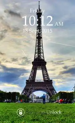 Play Paris Lock Screen Passcode