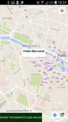 Play Paris Map Markets Picnic Walks