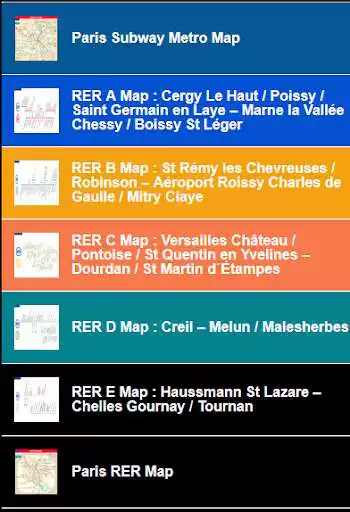 Transit Maps R Paris Metro Maps Paris RER Train Subway Bus Maps online game with UptoPlay