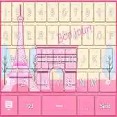 Free play online Paris Pink Keyboard APK Free play online Paris Pink Keyboard APK