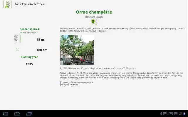 Play Paris Remarkable Trees