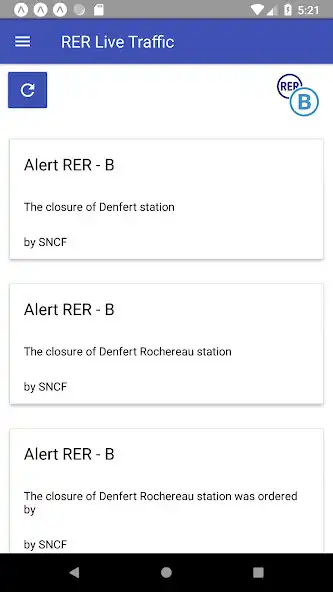 Play Paris RER Traffic Alerts- ENGLISH as an online game Paris RER Traffic Alerts- ENGLISH with UptoPlay