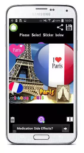 Play APK Paris Sticker Photo : France  and enjoy Paris Sticker Photo : France with UptoPlay sticker.france.paris
