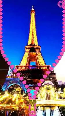 Play Paris Zipper Lockscreen GO