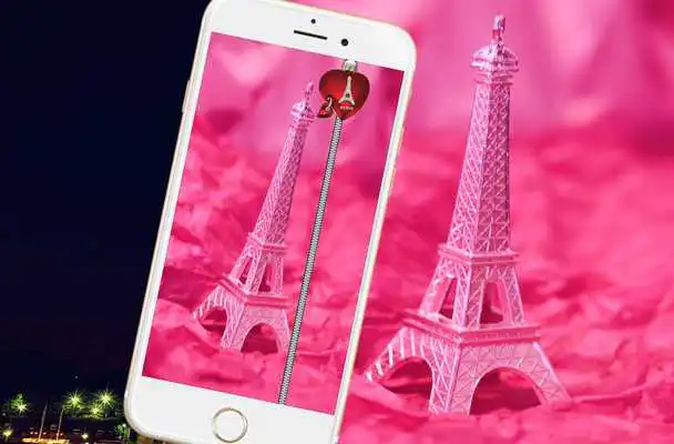 Play Paris Zipper Lock Screen Plus