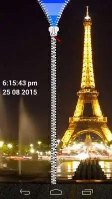Play Paris Zipper Lock Screen Play Paris Zipper Lock Screen